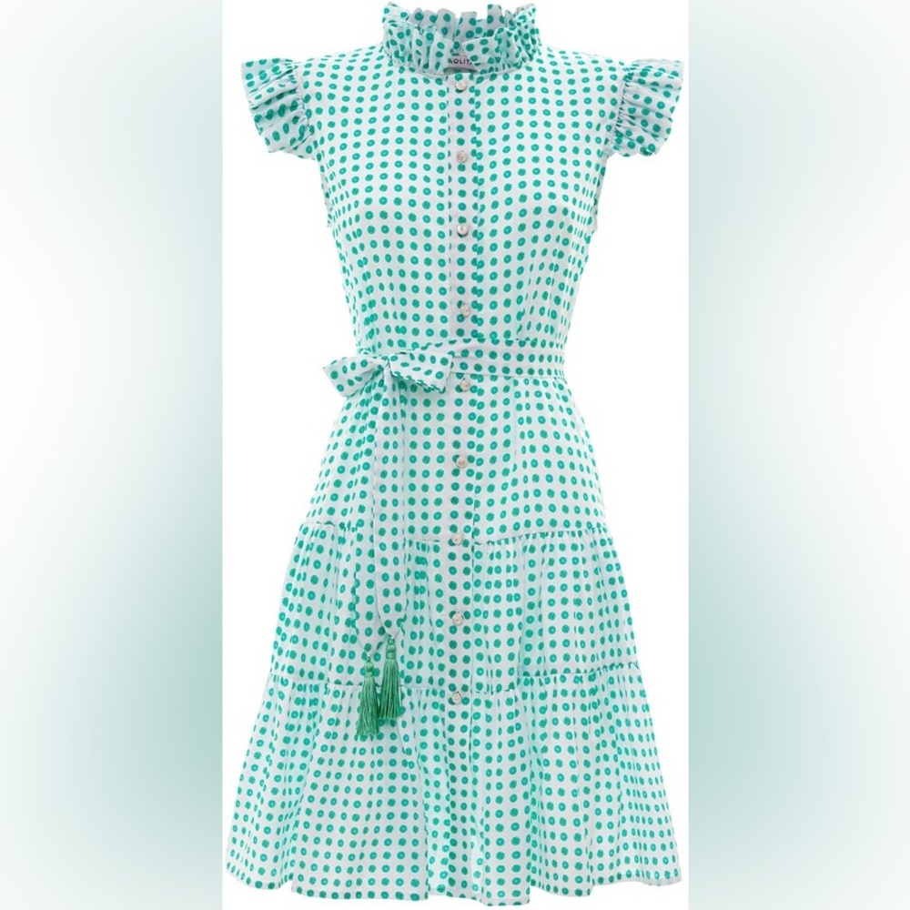 Paolita Alexandria Short Ruffle Dress NWOT Size M